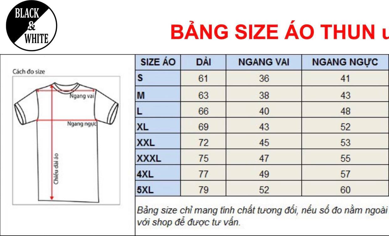 BIG SIZE ÁO THUN UNISEX WHITE CAM SỌC