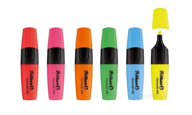 [HCM]Vỉ 6 bút highlighter Pelikan - Textmarker 490