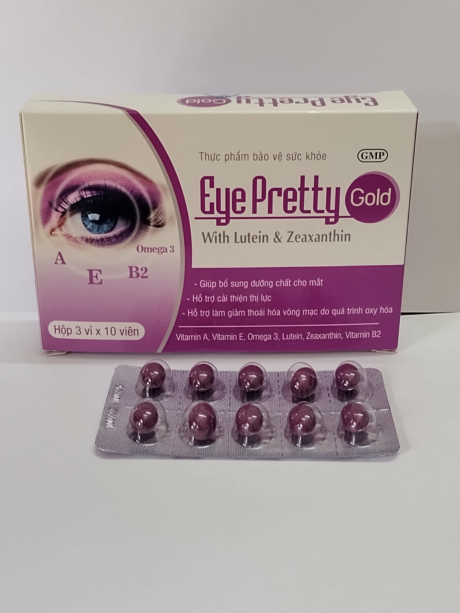 viên uống bổ mắt  EyePretty  Gold