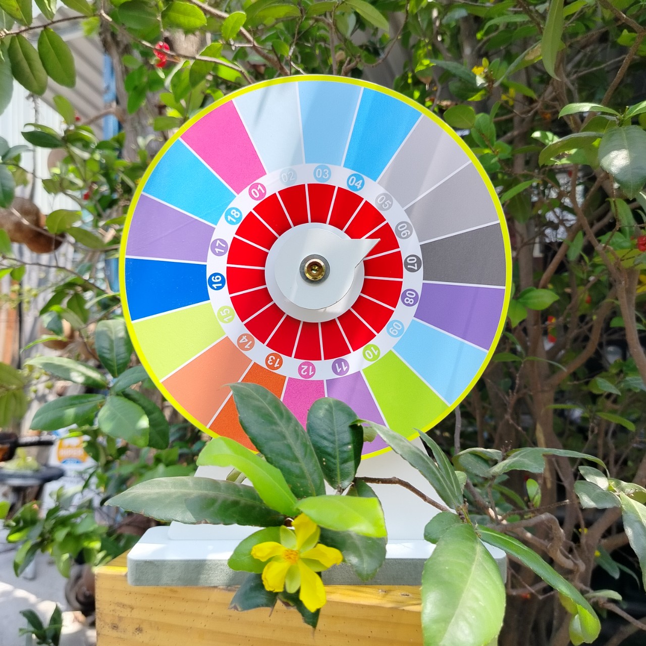 Vòng Quay May Mắn ( Vòng trong số 18 ô - Kt: 25cm  x 35cm)