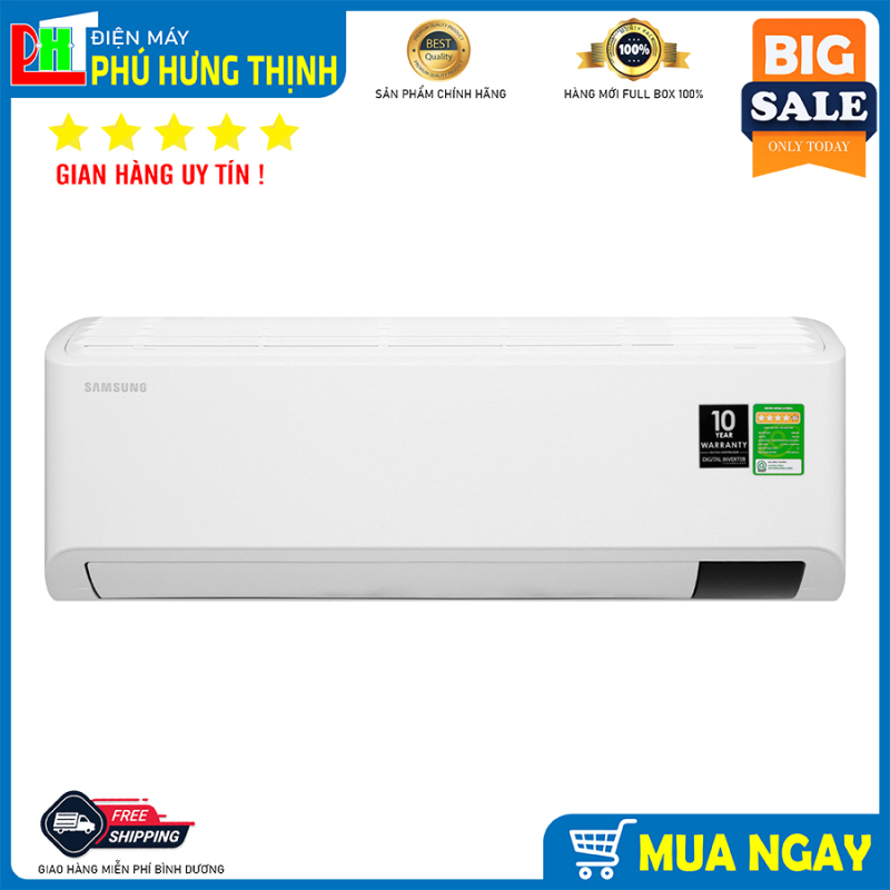 Máy lạnh Samsung Inverter 1 HP AR10TYHYCWKNSV chính hãng