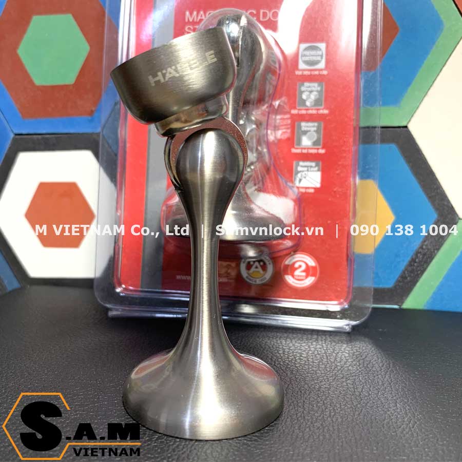 Chặn Hít Cửa Nam Châm Hafele 489.70.203 Niken Mờ