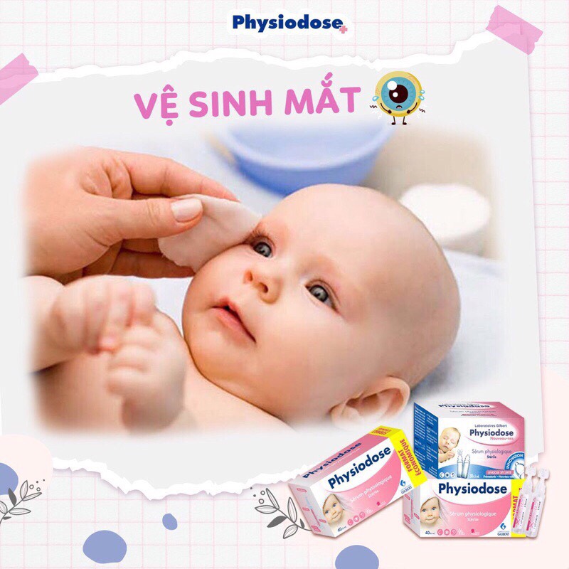 [Hàng mới về] Nước muối sinh lý của Pháp - Muối Hồng