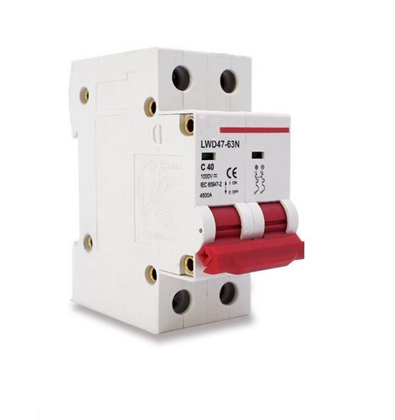 Aptomat 1 chiều DC 1000V - LW-1000V-DC