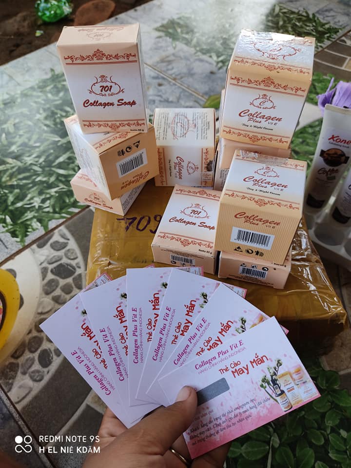Kem COLLAGEN PLUS VIT E dưỡng trắng cho da nám tàn nhang