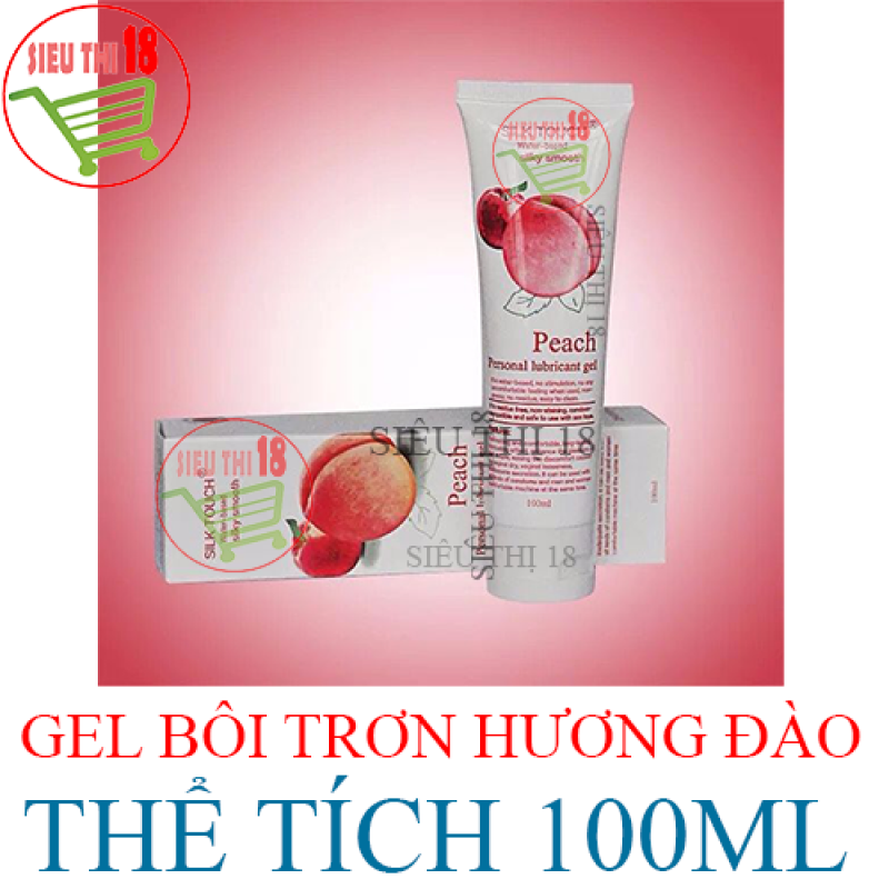 Gel Bôi Trơn Hương Đào Silk Touch 100ml