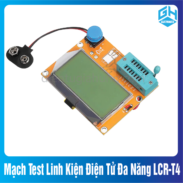 Mạch Test Linh Kiện Điện Tử Đa Năng LCR-T4