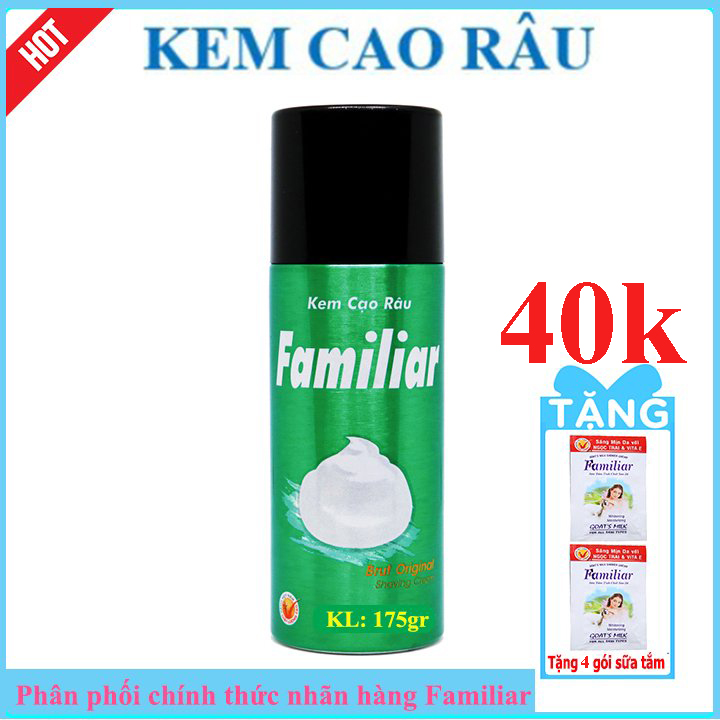 Kem Cạo Râu Familiar Chai