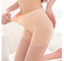 Quần Mặc Váy Cotton Chân Ren