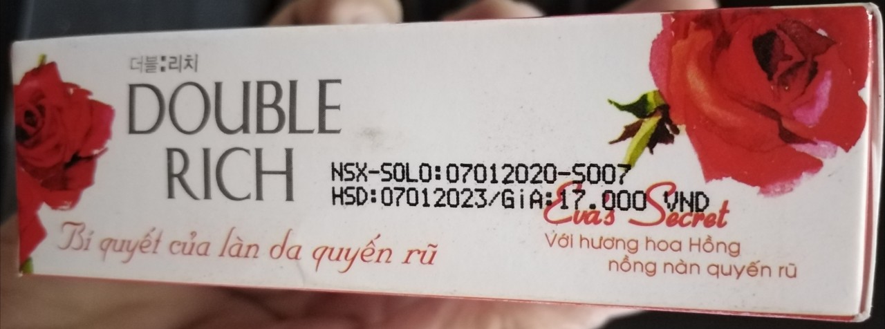 Xà bông Double Rich 90g