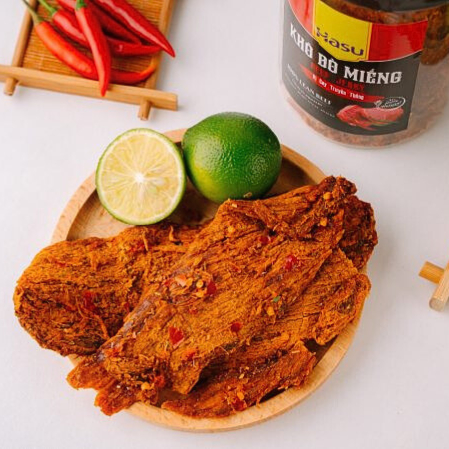 Khô Bò Miếng Mềm Loại Ngon 300G