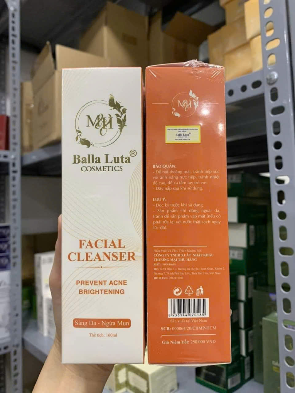 Sữa rửa mặt Balla Luta