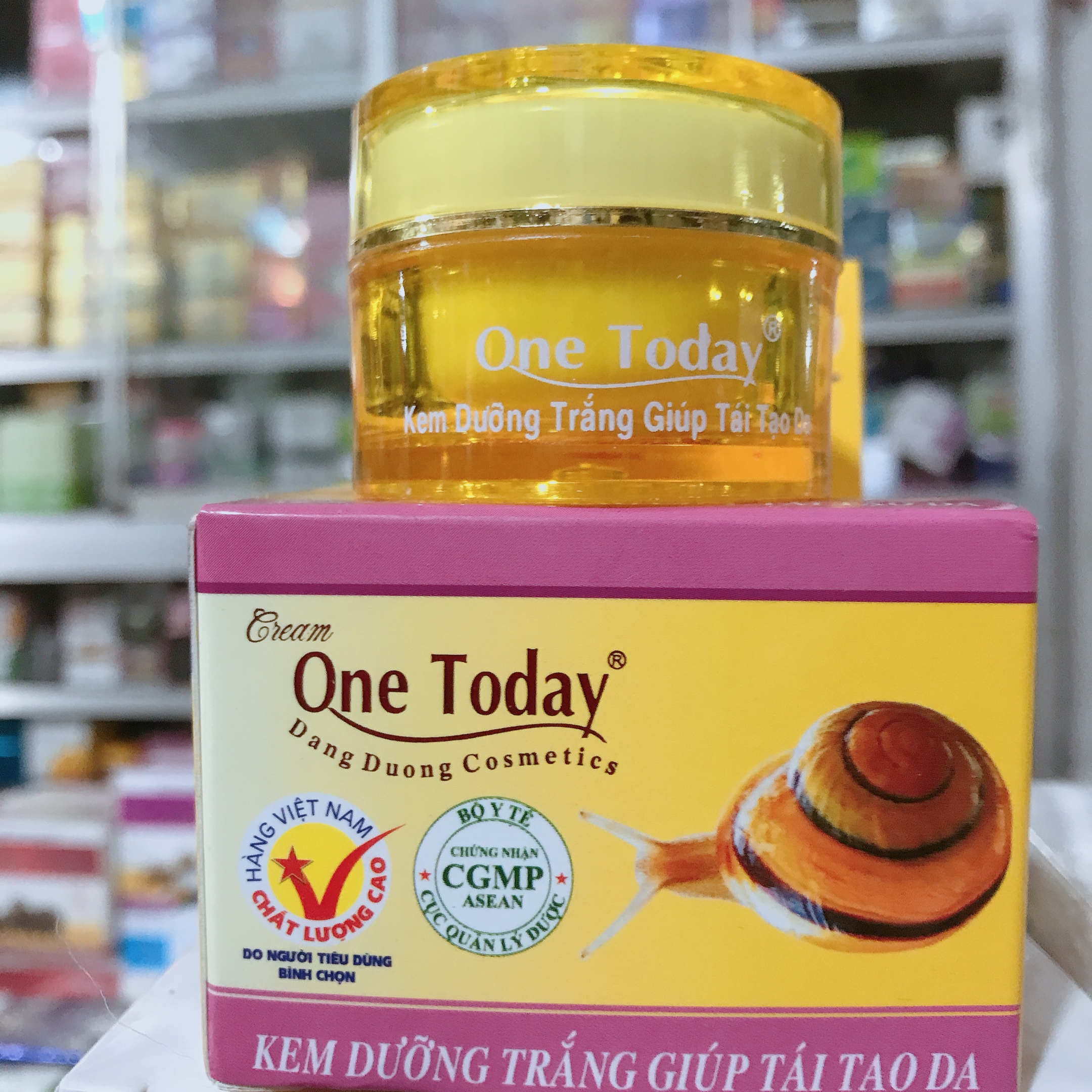 Kem ốc sên One today 10g đủ mẫu