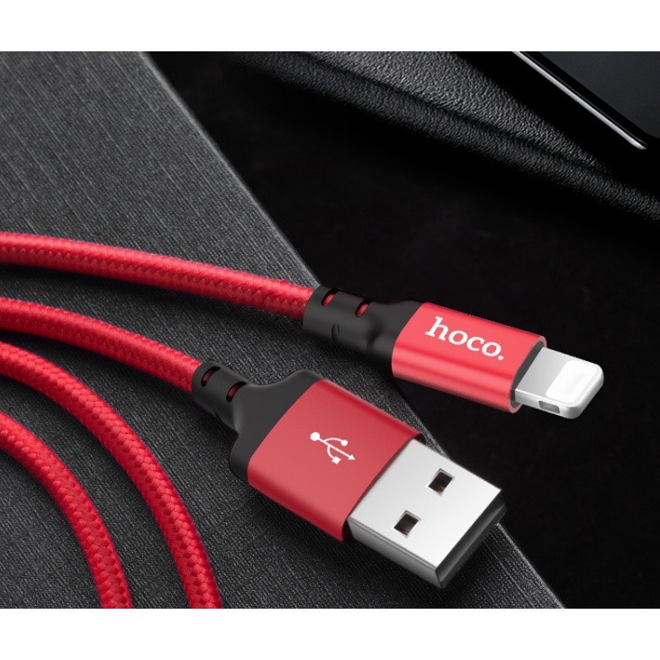 Cáp sạc Lightning Hoco X14 sạc nhanh 2.0A cho iPhone , ANDROI