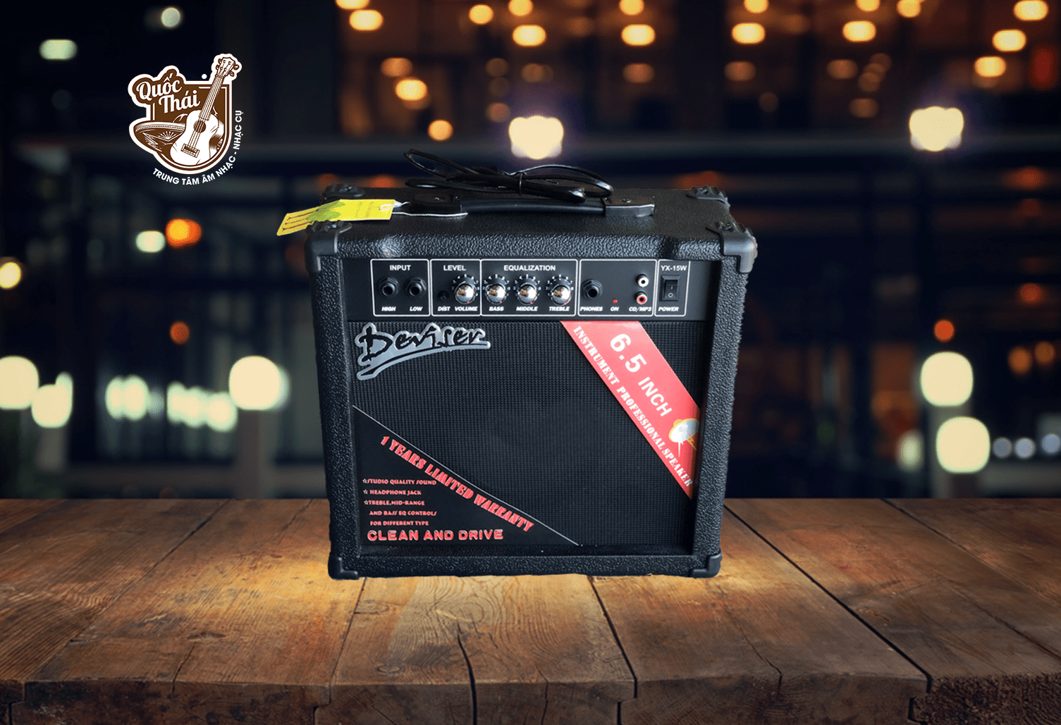 Loa Amply Đàn Guitar Deviser 15w