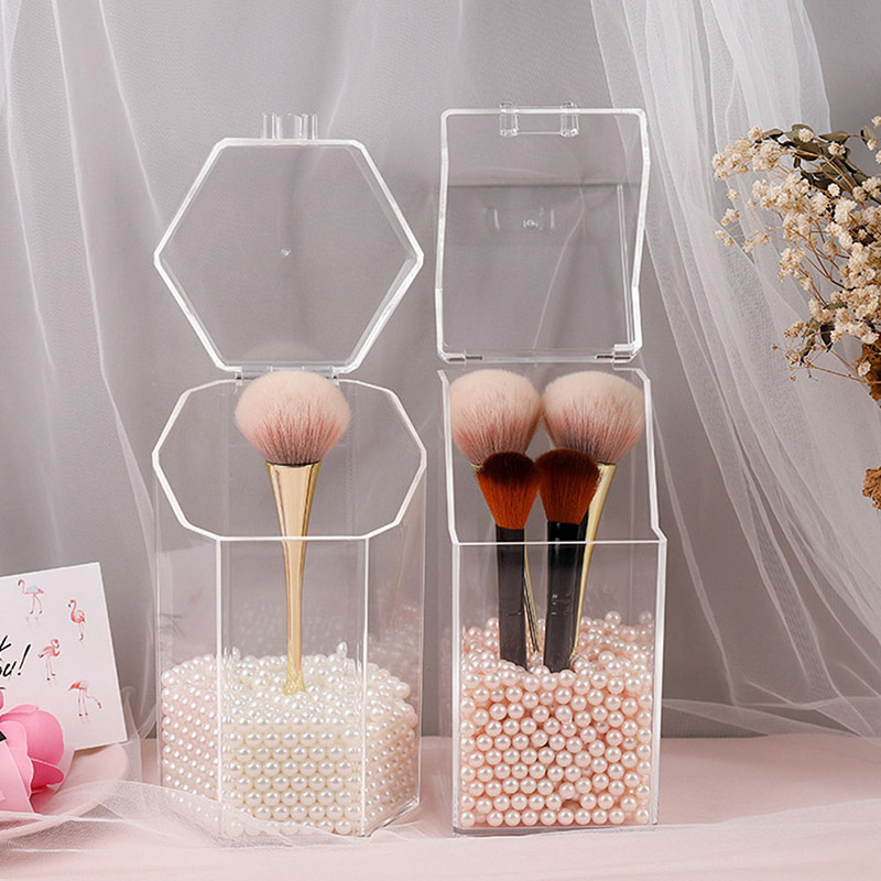 Hộp đựng cọ trang điểm lục giác