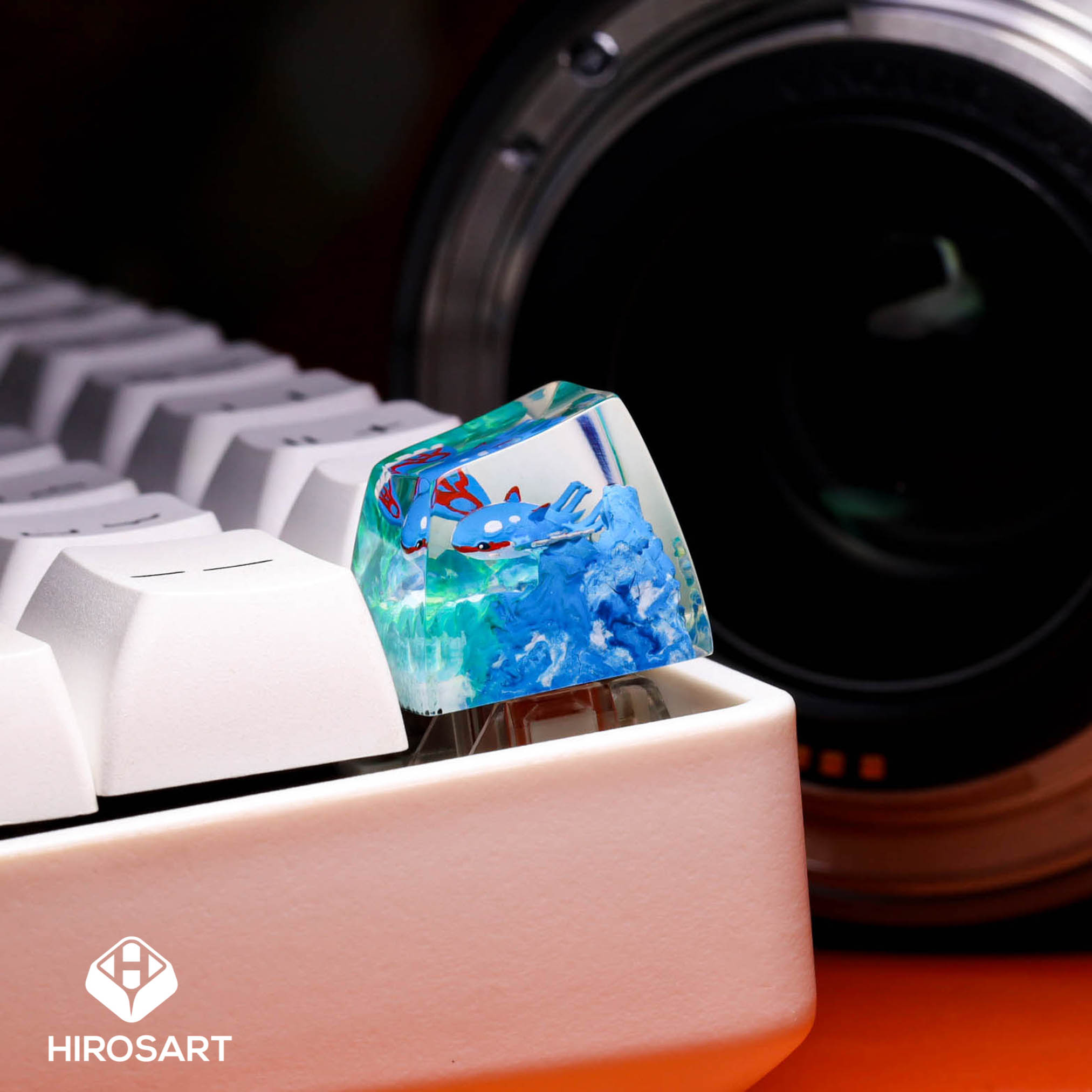 Keycap Pokemon Kyogre SA profile, nút bàn phím Pokemon Custom