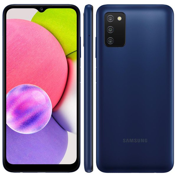 [ SALE SẬP SÀN ] điện thoại Chính Hãng Samsung Galaxy A03s 2sim ram 4G/64G, Màn hình: PLS LCD6.5"HD+, Camera sau: Chính 13 MP & Phụ 2 MP, 2 MP -MS001
