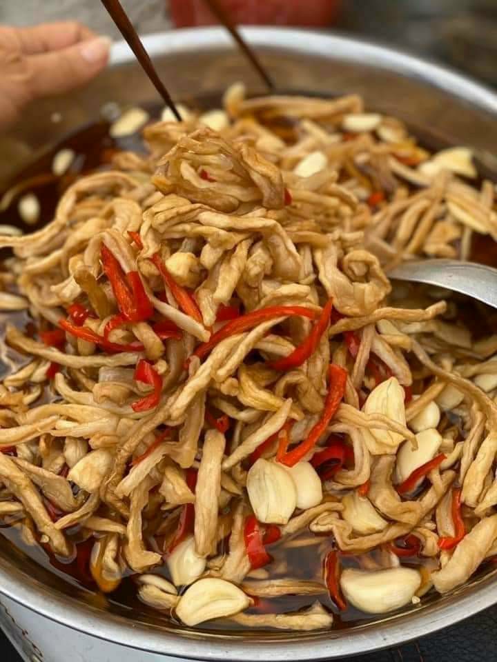 🎯 CỦ CẢI NGÂM NƯỚC TƯƠNG TỎI ỚT 500gr