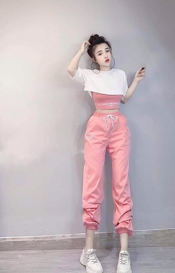 [ẢNH THẬT] SÉT BỘ THỂ THAO 3 MÓN ÁO CRTOP KÈM QUẦN BO CHUN DƯỚI HÀN QUỐC, LEVERMART