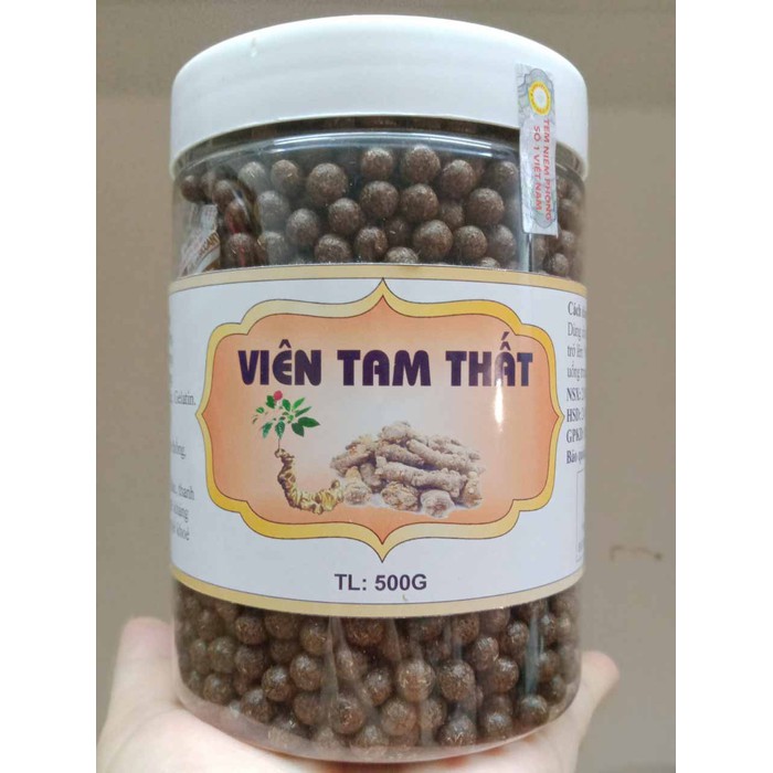 500G Viên Tam Thất (Tặng 100G viên nghệ mật ong)