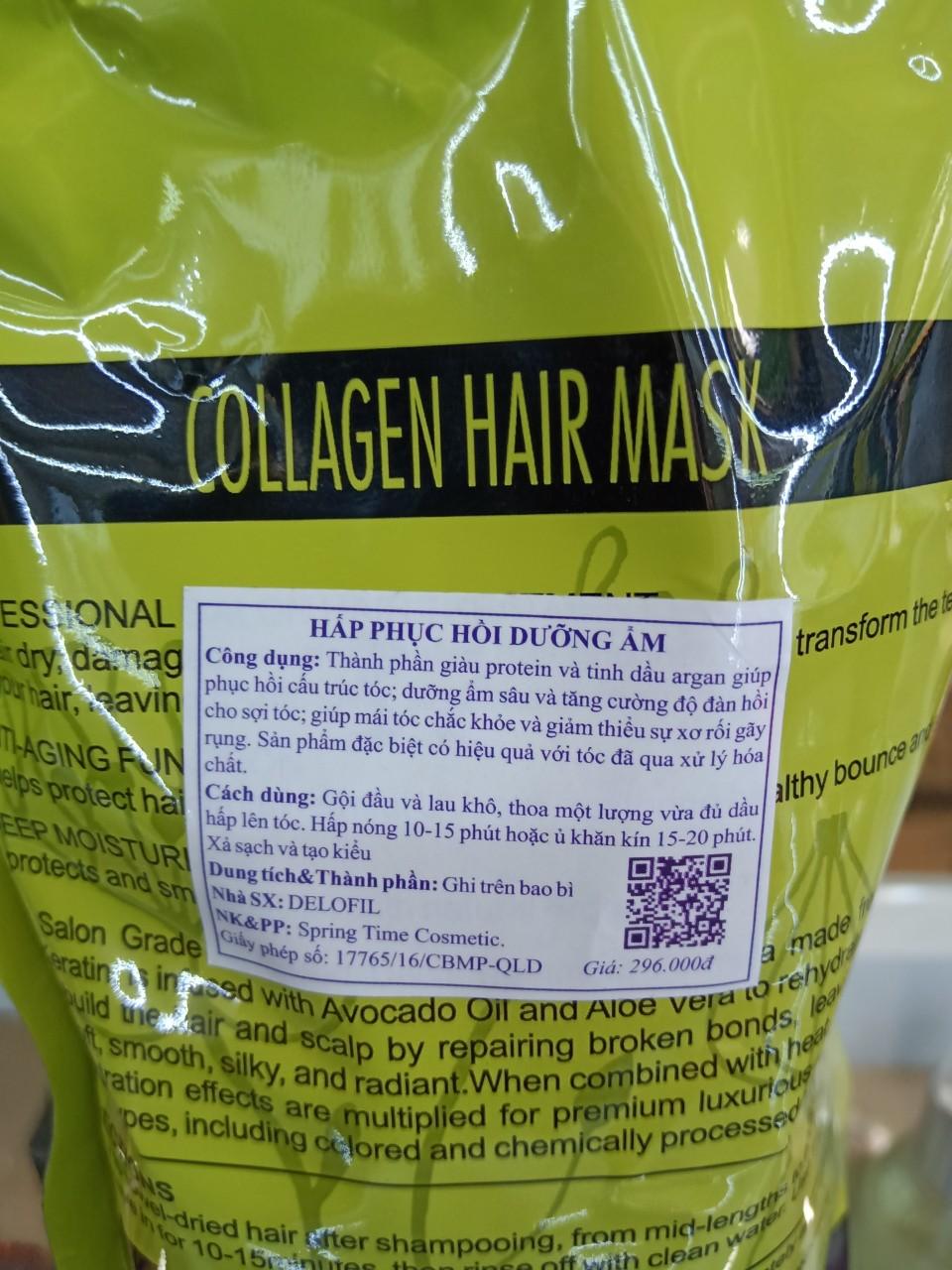 Hấp phục hồi dưỡng ẩm Delofil 500ml