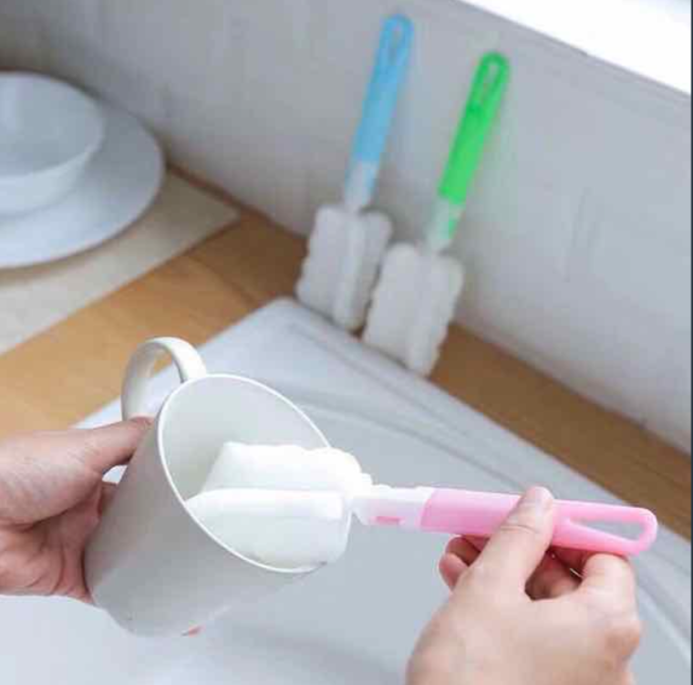 Dụng Cụ Cọ Rửa Ly/ Bình Sữa Chai Lọ Tiện Dụng