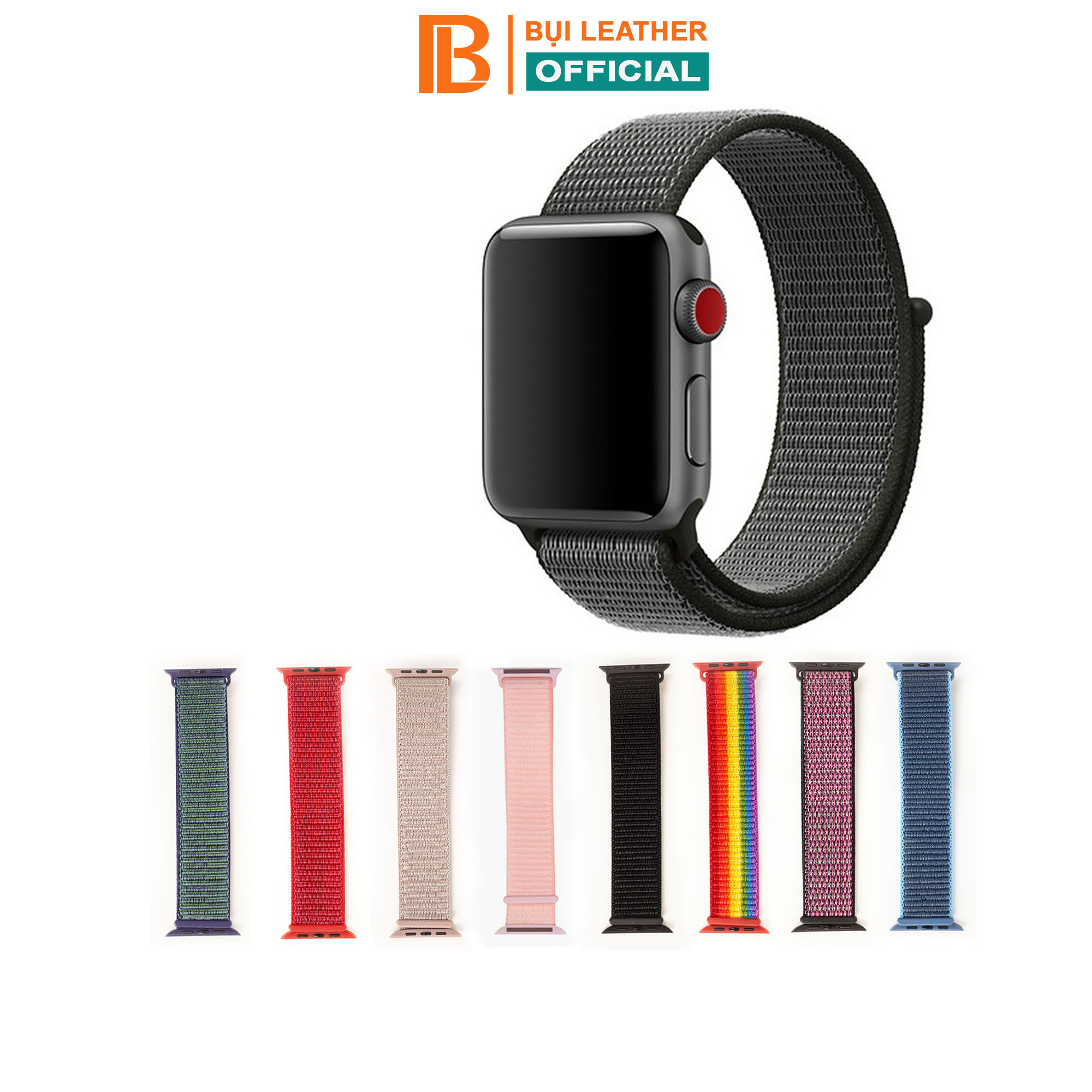 Dây đồng hồ apple watch lynon cao cấp D127 thoải mái đi trời mưa