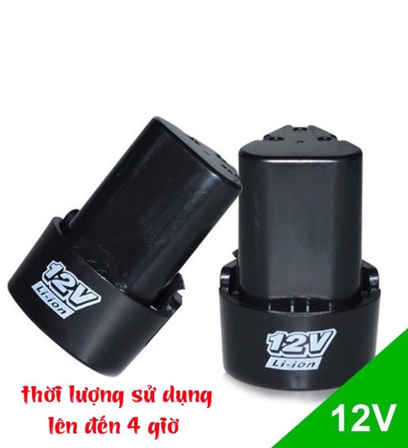 2 pin máy khoan li-ion 12v