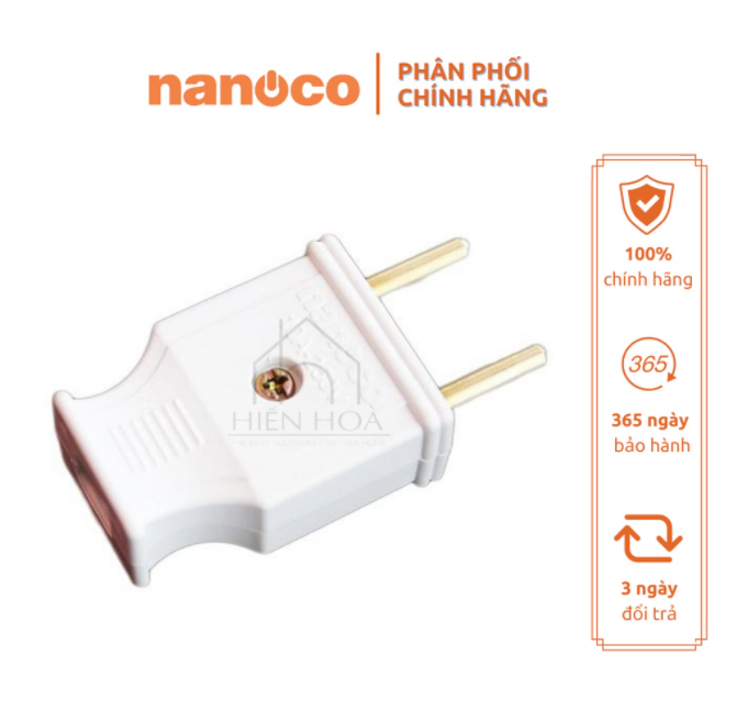 Phích cắm đơn, phích cắm nối âm - dương Nanoco