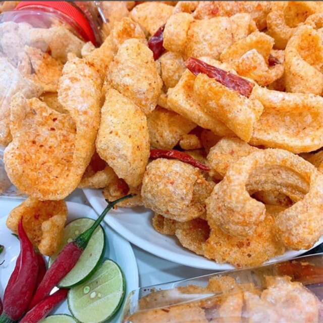 3 hủ Da Heo Sấy Tỏi Ớt (150gr/hủ)