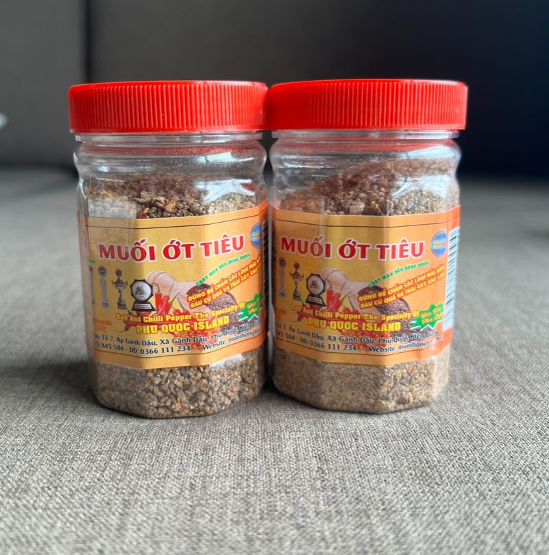 Muối Ớt Tiêu Biên Hải lọ 120g