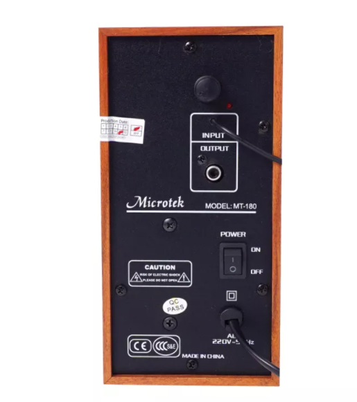 LOA VI TÍNH 2.0 12W MICROTEK MT-180