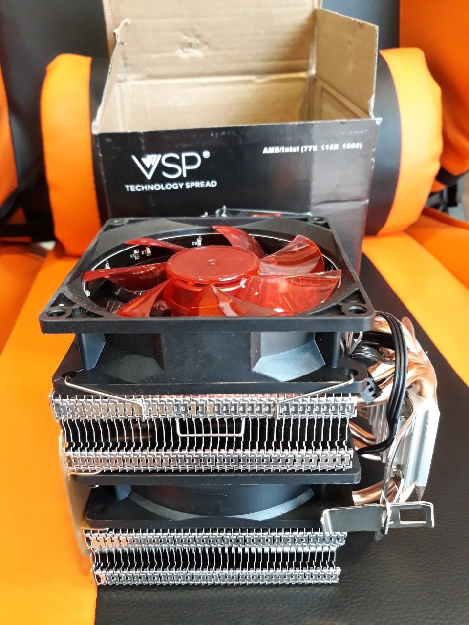 Fan CPU VSP CT 4U 2 fan 9cm