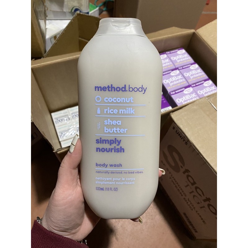 Sữa tắm Method Body Úc 532ml