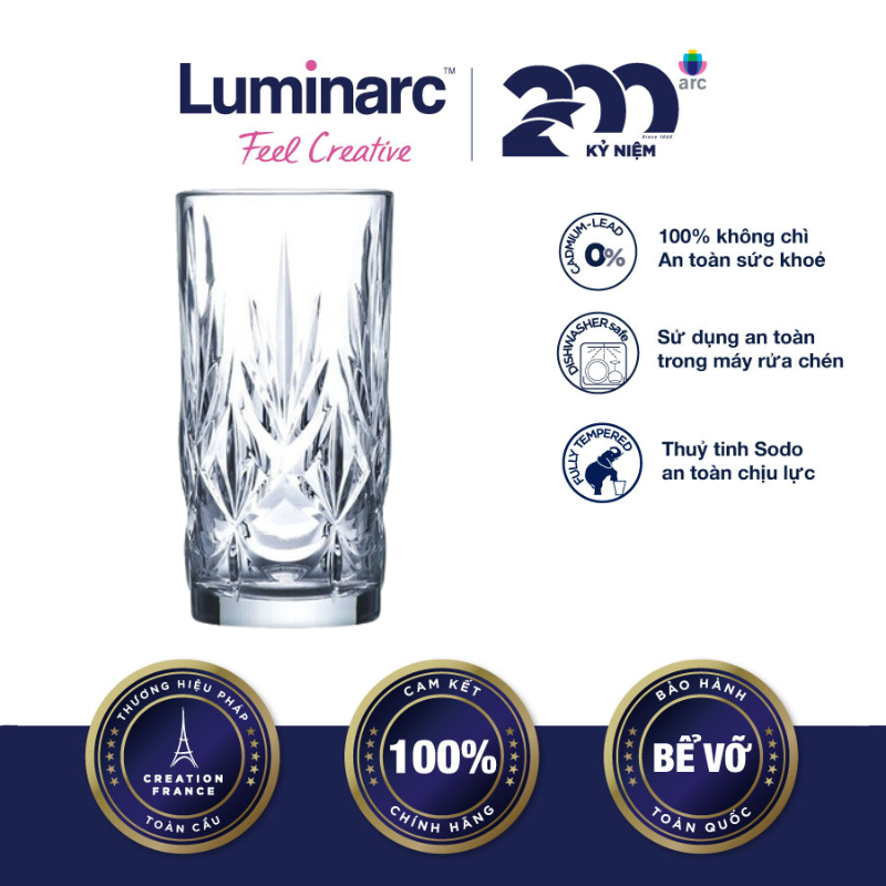 Bộ 6 Ly Thuỷ Tinh Luminarc Annecy