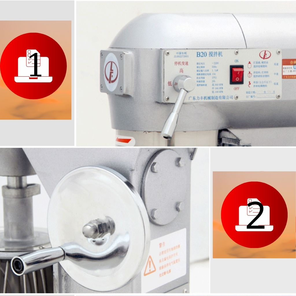 Máy trộn bột đánh trứng B20