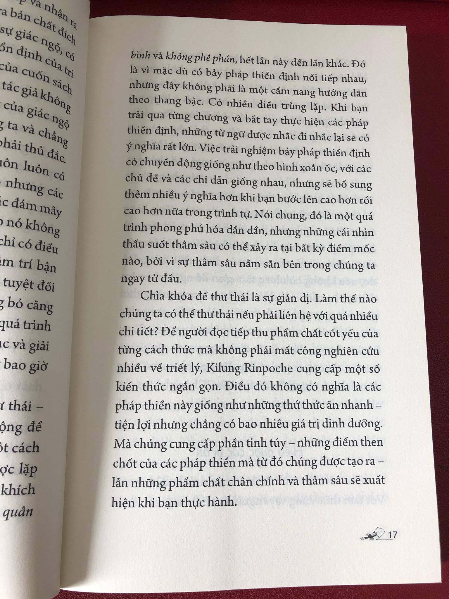 Sách - Tâm Thư Thái (7 Bước Đi Sâu Vào Thiền Định)