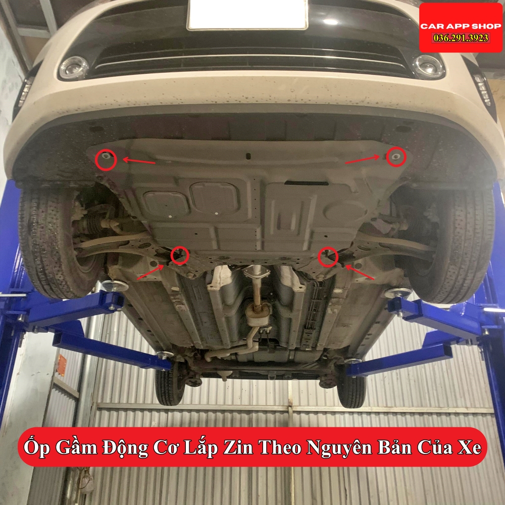 { Thép Chịu Lực } Kia Soluto Ốp Gầm , Chắn Gầm Xe Đời 2018-2023