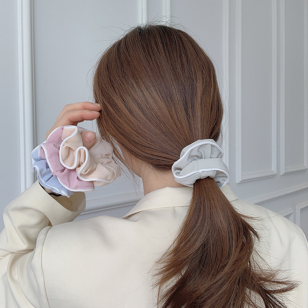 [LIN] Scrunchies Cột Tóc Vải Dễ Thương