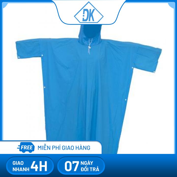 Áo mưa nhựa cánh dơi xẻ tà size lớn