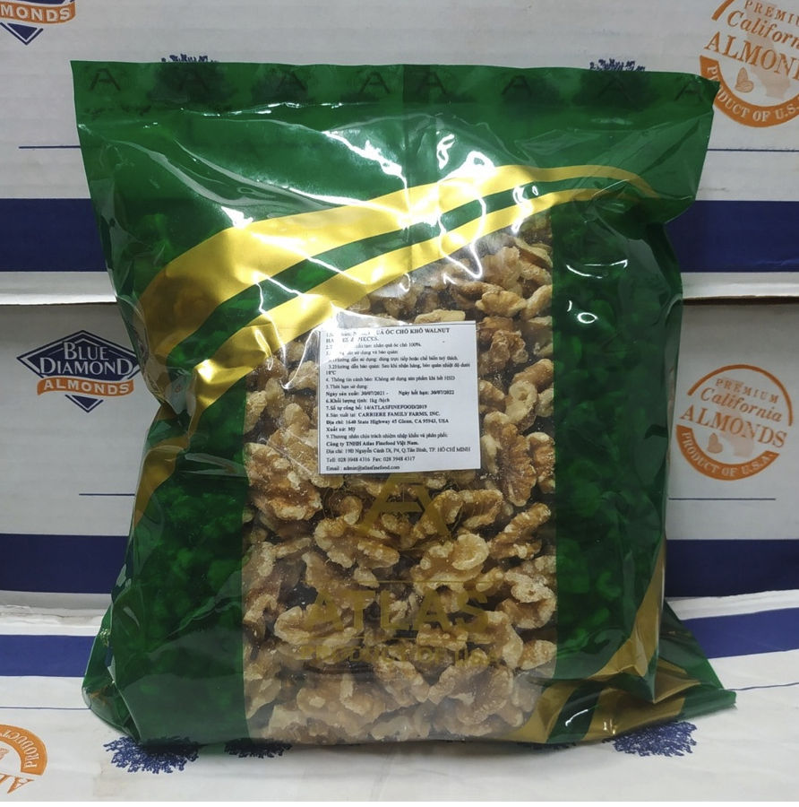 Hạt óc chó Mỹ   đã tách vỏ 265g / 1kg