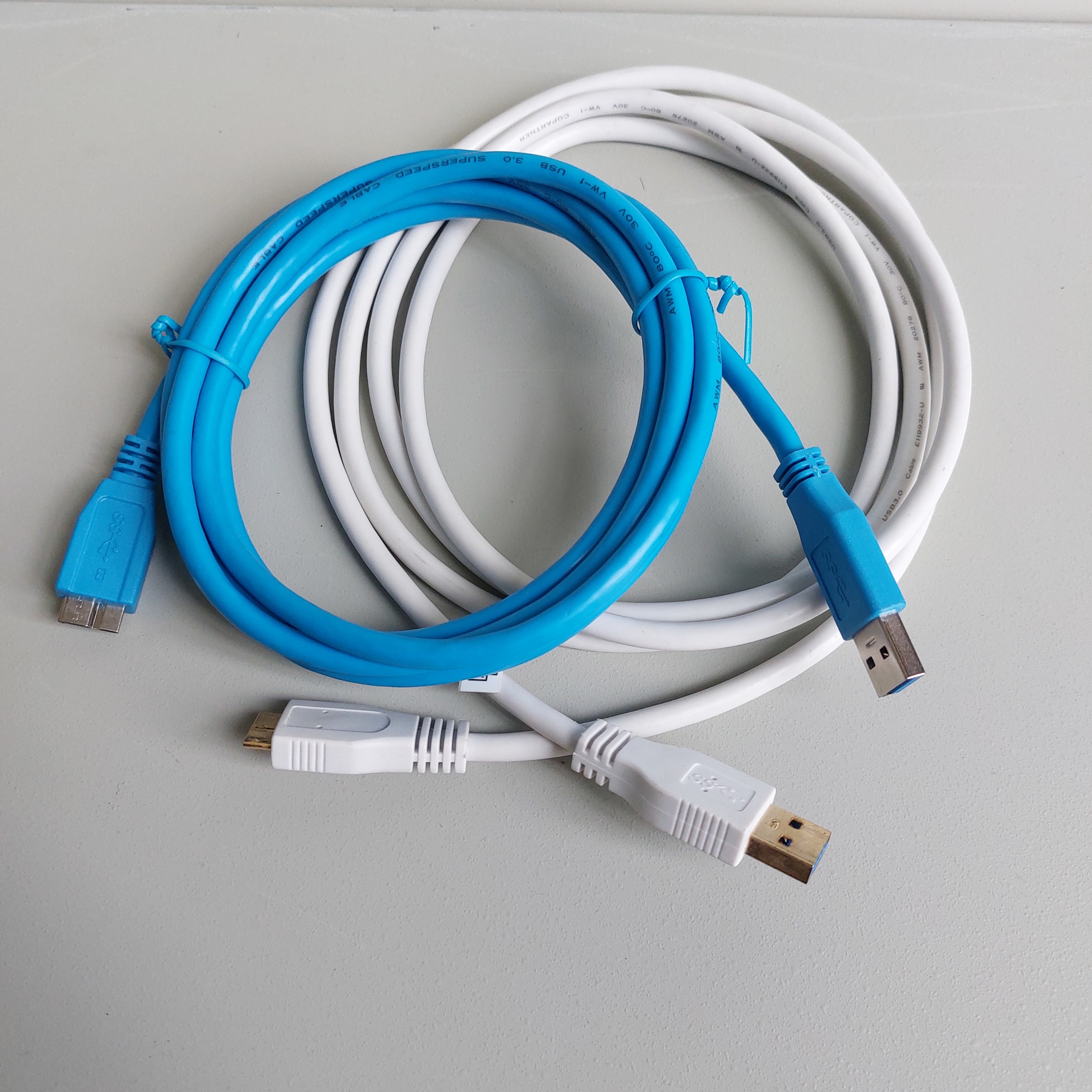 Cáp USB 3.0 To MicroB cho ổ cứng di động, Box HDD dài 2M  1.8M