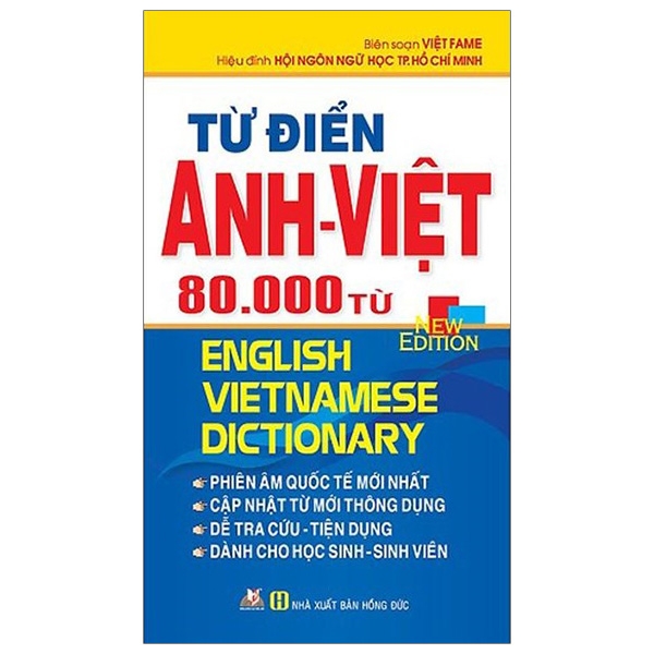 Fahasa - Từ Điển Anh - Việt 80.000 Từ