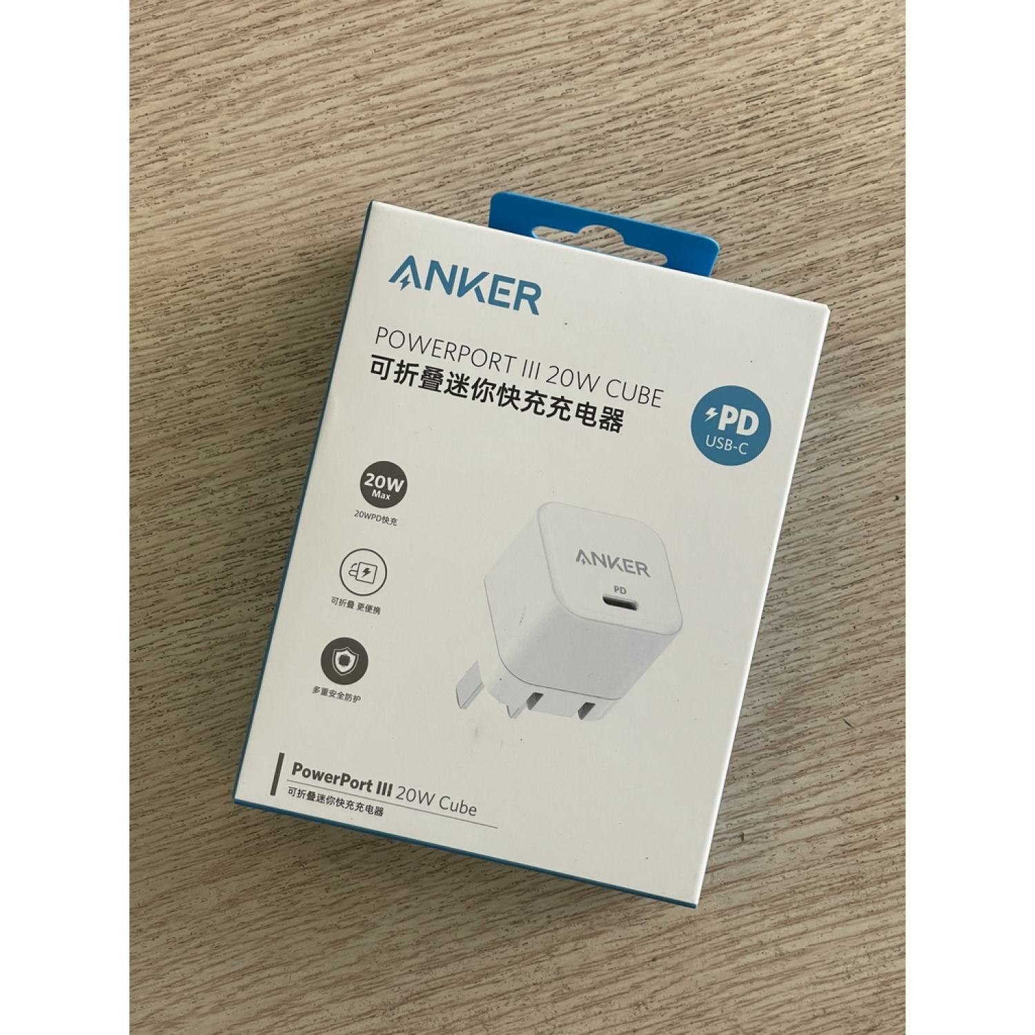 [LaoHac Store] Sạc nhanh Anker Powerport III 20W CUBE