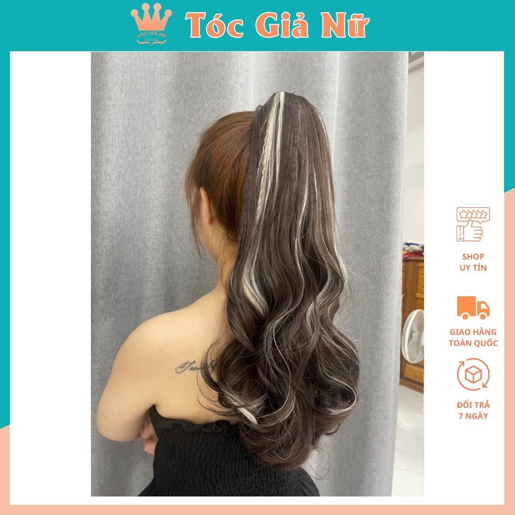 Tóc giả ngoặm line bấm phồng siu đẹp