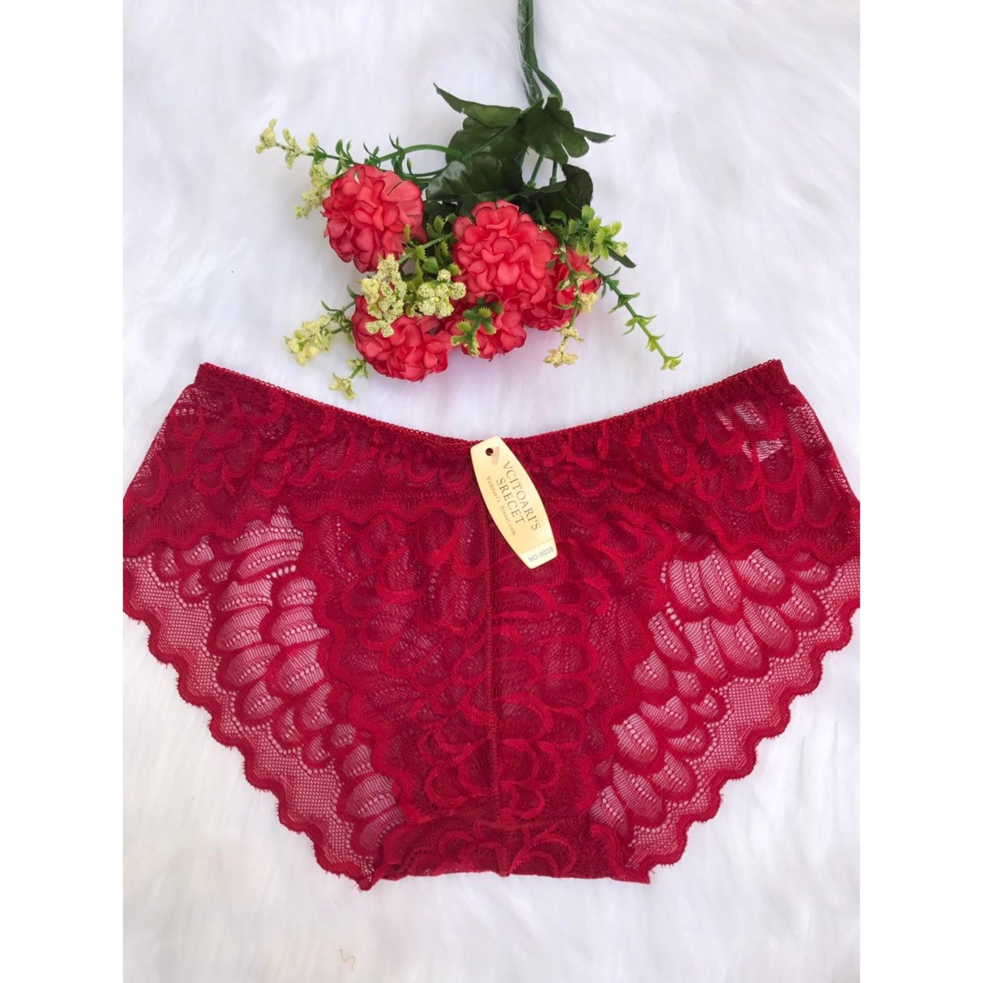 Combo 5 quần lót Vioictria's su ren mông cao cấp