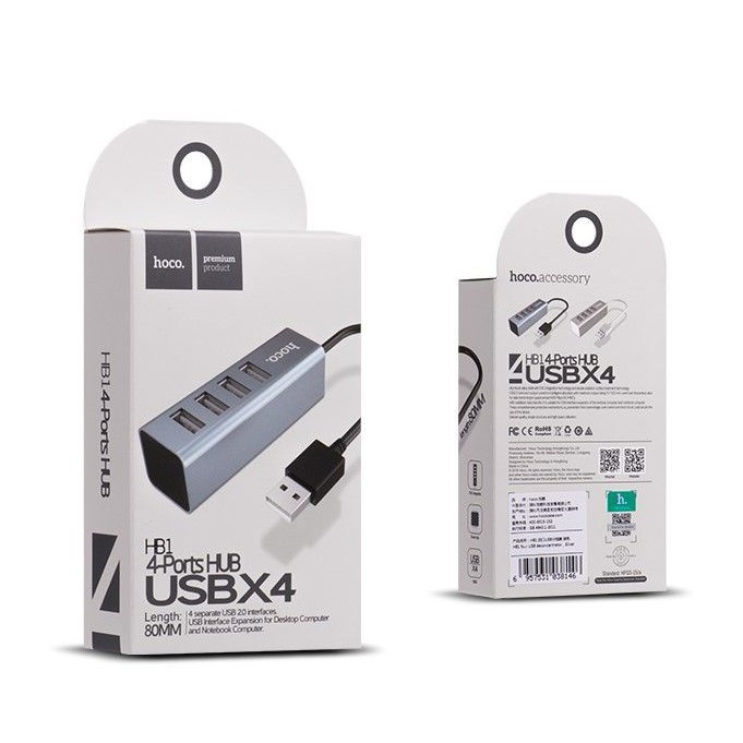 [HCM]Hub chia 4 cổng USB Hoco HB1