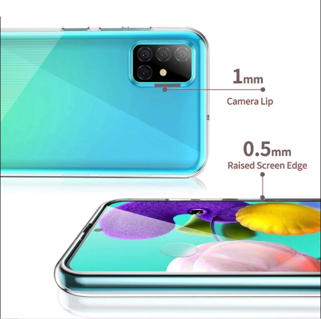 ỐP LƯNG DẺO TRONG SUỐT SAMSUNG M51