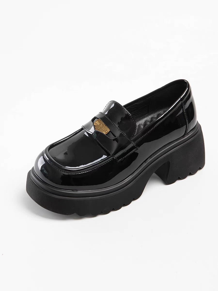 [SIÊU SALE NĂM MỚI] Giày oxford đốc nữ da cao cấp độn đế 7cm Jo20 (Form to)